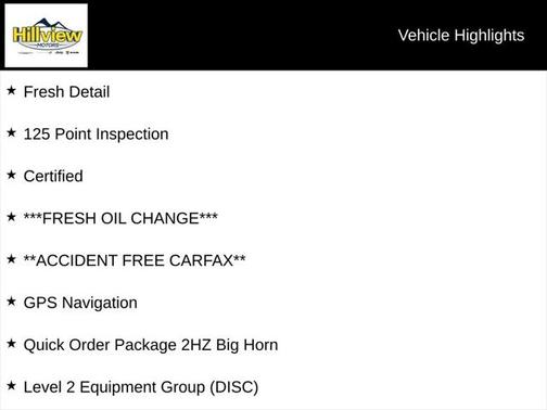 2021 RAM 2500 Big Horn Crew Cab 4x4 64' Box