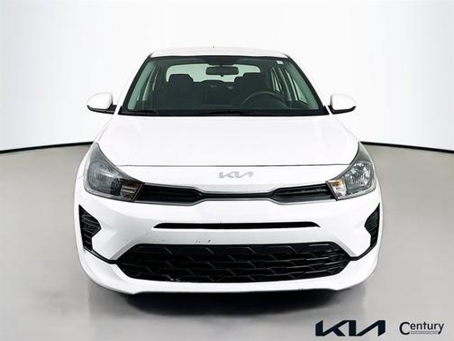 Clear White 2022 Kia Rio S