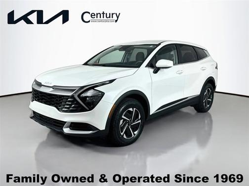 Snow White Pearl 2023 Kia Sportage Hybrid LX