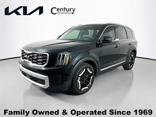 Ebony Black 2025 Kia Telluride S