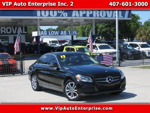 Black 2017 Mercedes-Benz C-Class C 300 4MATIC