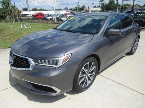 Modern Steel Metallic 2018 Acura TLX Base