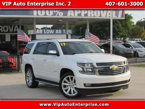 White 2017 Chevrolet Tahoe Premier