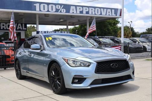 Hagane Blue 2019 INFINITI Q50 3.0t LUXE