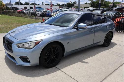 Hagane Blue 2019 INFINITI Q50 3.0t LUXE