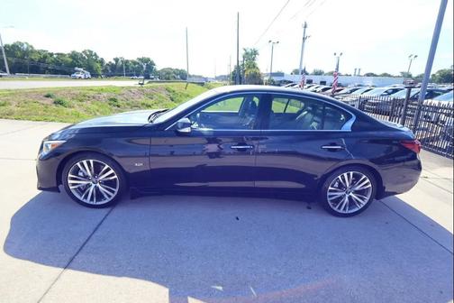 Black 2019 INFINITI Q50 3.0t Sport