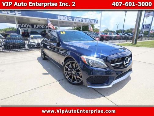Dark Blue 2016 Mercedes-Benz C-Class 4MATIC
