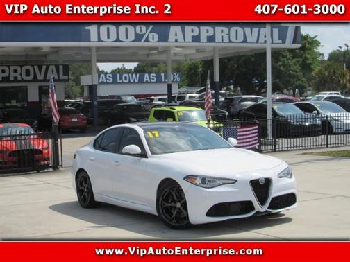 Alfa White 2017 Alfa Romeo Giulia Ti