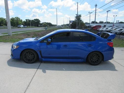 Blue 2016 Subaru WRX STI Base