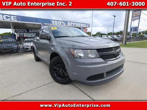 Vice White 2020 Dodge Journey SE Value
