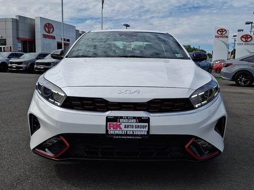 Snow White Pearl 2023 Kia Forte GT-Line