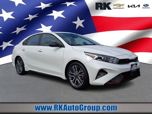 Snow White Pearl 2023 Kia Forte GT-Line