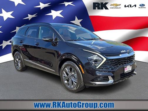 Black 2023 Kia Sportage Hybrid SX-Prestige