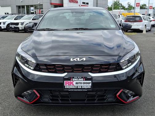 Aurora Black 2024 Kia Forte GT-Line