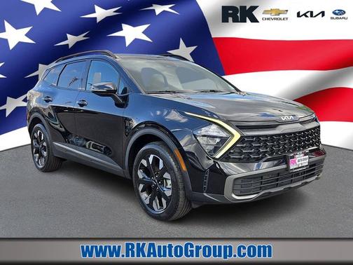 Ebony Black 2023 Kia Sportage X-Line