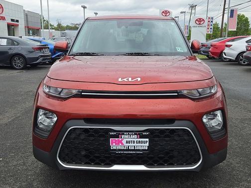 Orange 2022 Kia Soul LX