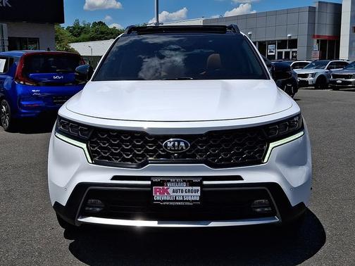 White Pearl 2021 Kia Sorento SX Prestige X-Line
