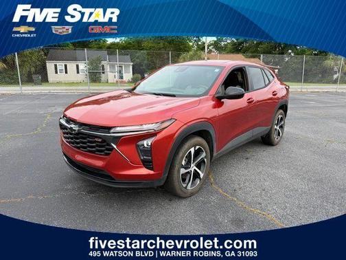 Orange Metallic 2024 Chevrolet Trax 1RS