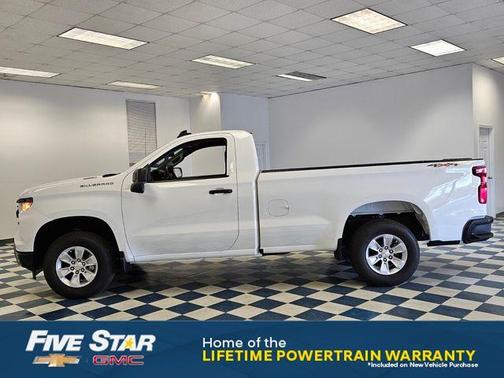 Summit White 2026 Chevrolet Silverado 1500 WT