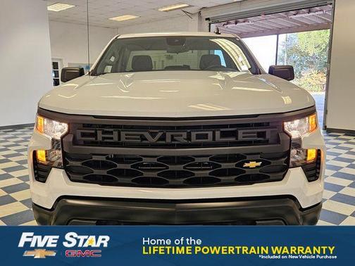 Summit White 2026 Chevrolet Silverado 1500 WT