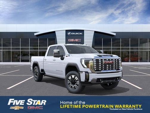 Glacier White 2026 GMC Sierra 2500 Denali