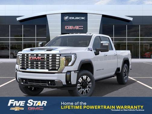 Glacier White 2026 GMC Sierra 2500 Denali
