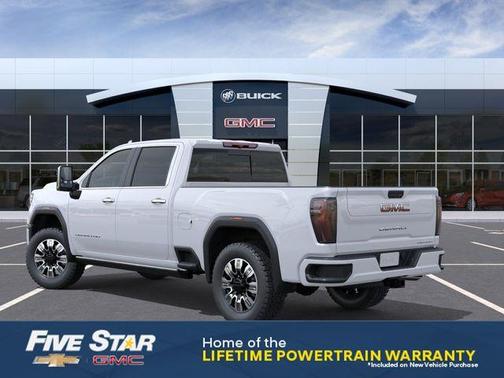 Glacier White 2026 GMC Sierra 2500 Denali