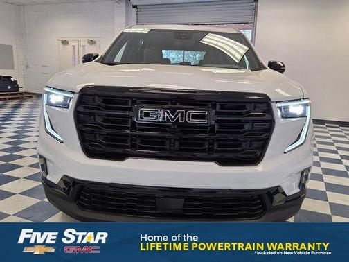 Summit White 2026 GMC Acadia Elevation