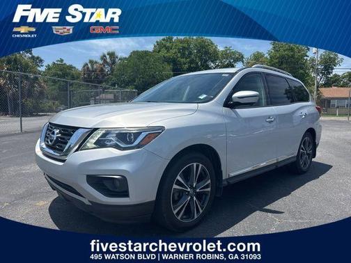 Brilliant Silver Metallic 2019 Nissan Pathfinder Platinum