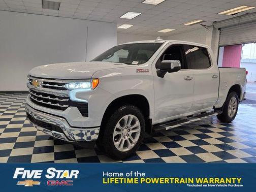 Polar White 2026 Chevrolet Silverado 1500 LTZ