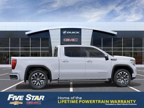Glacier White 2026 GMC Sierra 1500 Denali