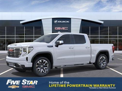 Glacier White 2026 GMC Sierra 1500 Denali