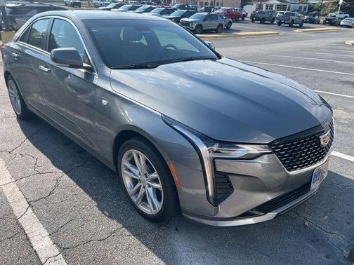 Steel Metallic 2020 Cadillac CT4 Luxury