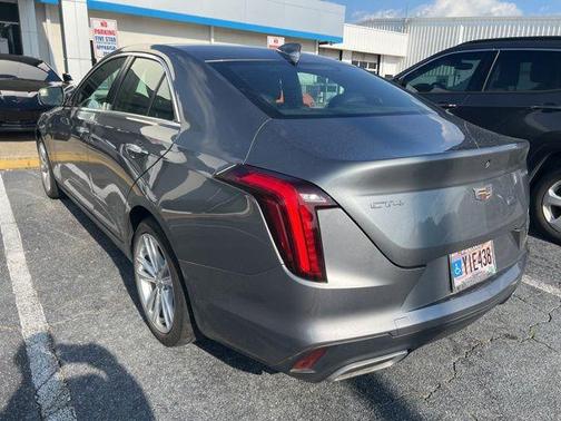 Satin Steel Metallic 2020 Cadillac CT4 Luxury