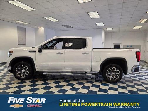 Summit White 2026 GMC Sierra 1500 SLT