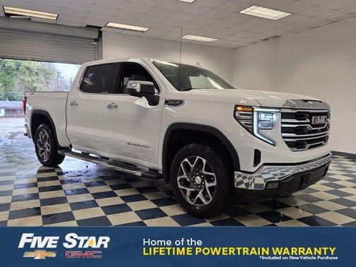 Summit White 2026 GMC Sierra 1500 SLT