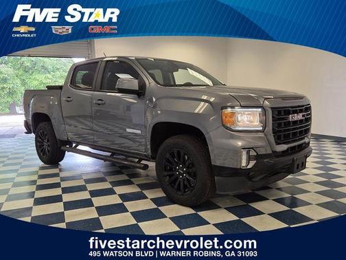 Steel Metallic 2022 GMC Canyon Elevation