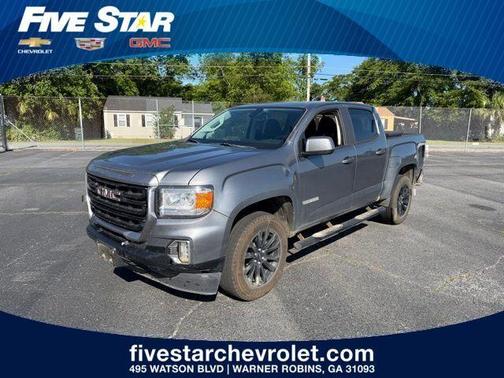 Steel Metallic 2022 GMC Canyon Elevation