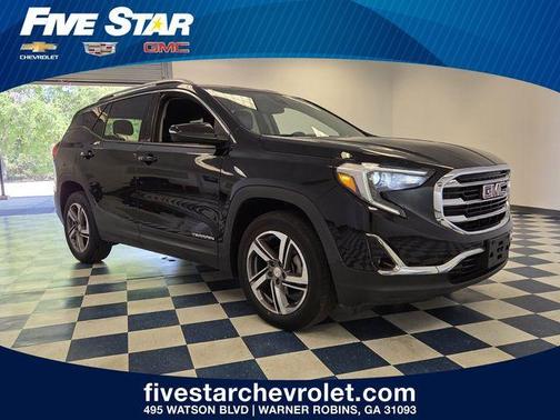 Ebony Twilight Metallic 2020 GMC Terrain SLT