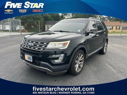 Shadow Black 2017 Ford Explorer Limited
