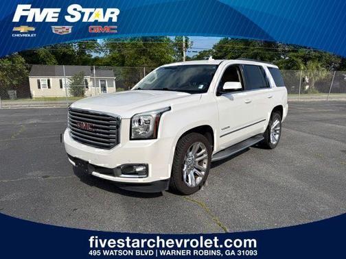 White Frost 2017 GMC Yukon SLT