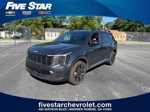 Gray 2024 Kia Sorento SX Prestige