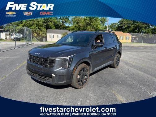 Gray 2024 Kia Sorento SX Prestige