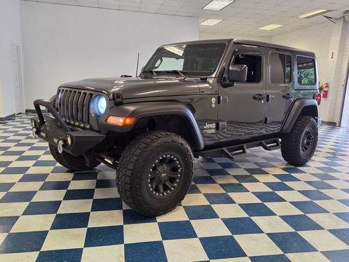 Granite Crystal Clearcoat Metallic 2018 Jeep Wrangler Unlimited Sport