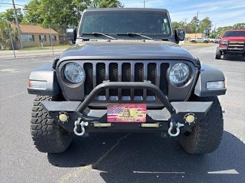 Granite Crystal Clearcoat Metallic 2018 Jeep Wrangler Unlimited Sport