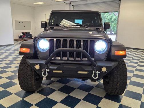 Granite Crystal Clearcoat Metallic 2018 Jeep Wrangler Unlimited Sport