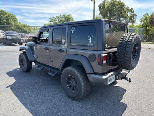Granite Crystal Clearcoat Metallic 2018 Jeep Wrangler Unlimited Sport