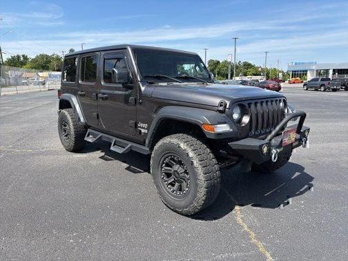 Granite Crystal Clearcoat Metallic 2018 Jeep Wrangler Unlimited Sport