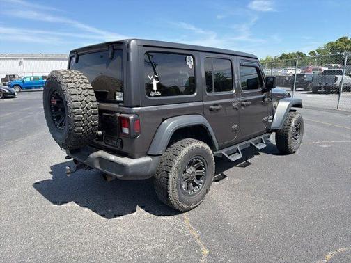 Granite Crystal Clearcoat Metallic 2018 Jeep Wrangler Unlimited Sport
