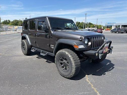 Granite Crystal Clearcoat Metallic 2018 Jeep Wrangler Unlimited Sport